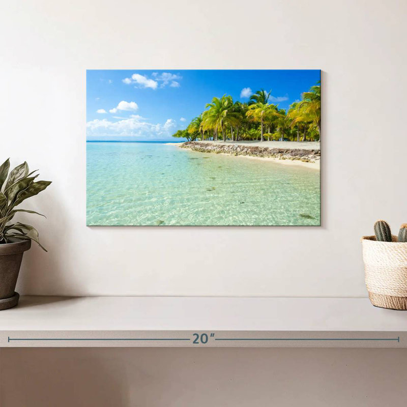 Gillard Belize Beach, 8" H x 12" W