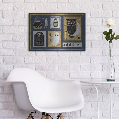 Art mural en métal «Frightful Wicked 2 Dark» par Melissa Averinos The The Holiday Aisle®