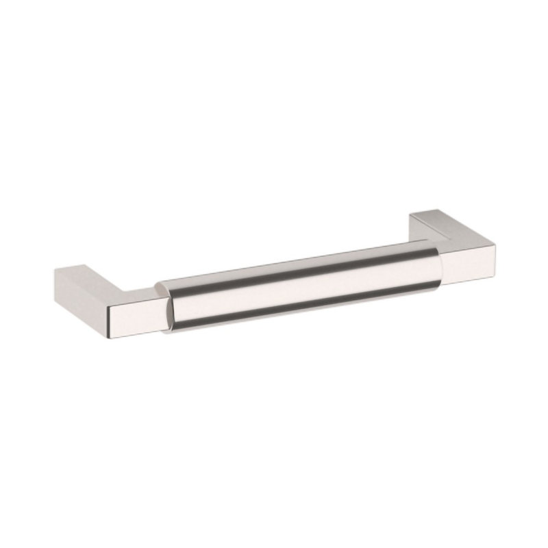 Polished Nickel Solid Brass Appliance Pull with Mounting Hardware