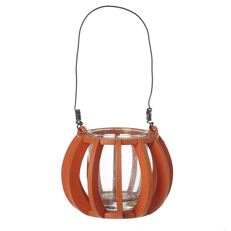 Wood Tabletop Votive Holder