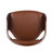 Mid-Century Modern Wooden Frame Swivel Bar Stool-196968438