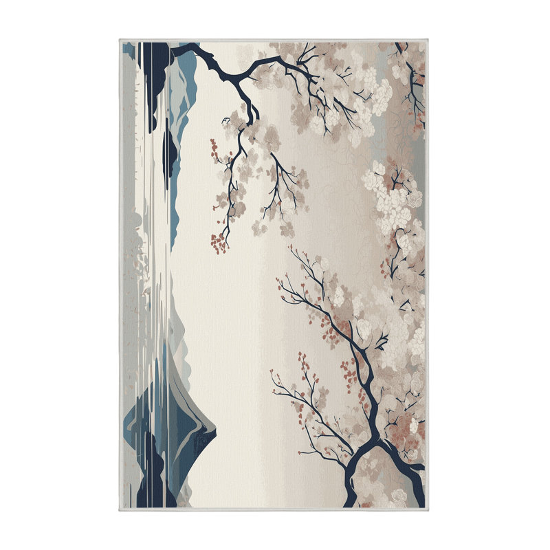 Woven Serenity Rug, Rectangle 5' x 8'