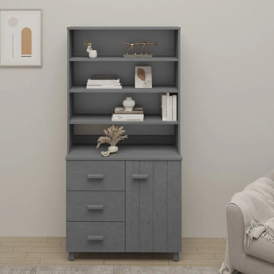 Haukea 90cm Solid Wood Sideboard