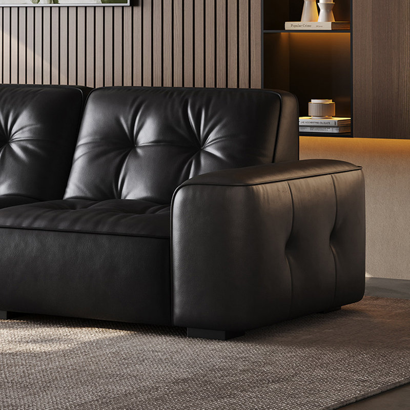 Canapé italien de luxe moderne italien, 3, H 31,49 po x l 98,42 po x P 40,55 po