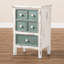 48cm W Manufactured Wood Bedside Table