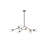 Pendent 6 - Light Dimmable Sputnik Modern Linear Chandelier-1346594242-1475129902
