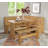 Altizer 5-Person Solid Pine Wood Corner Breakfast Nook with Hidden Storage-562856141