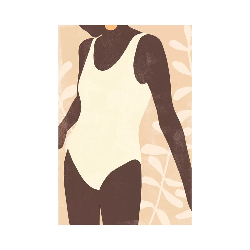 «Sunbather III», reproduction d'art, H 60 po x l 40po x P 1,5 po, Toile tendue
