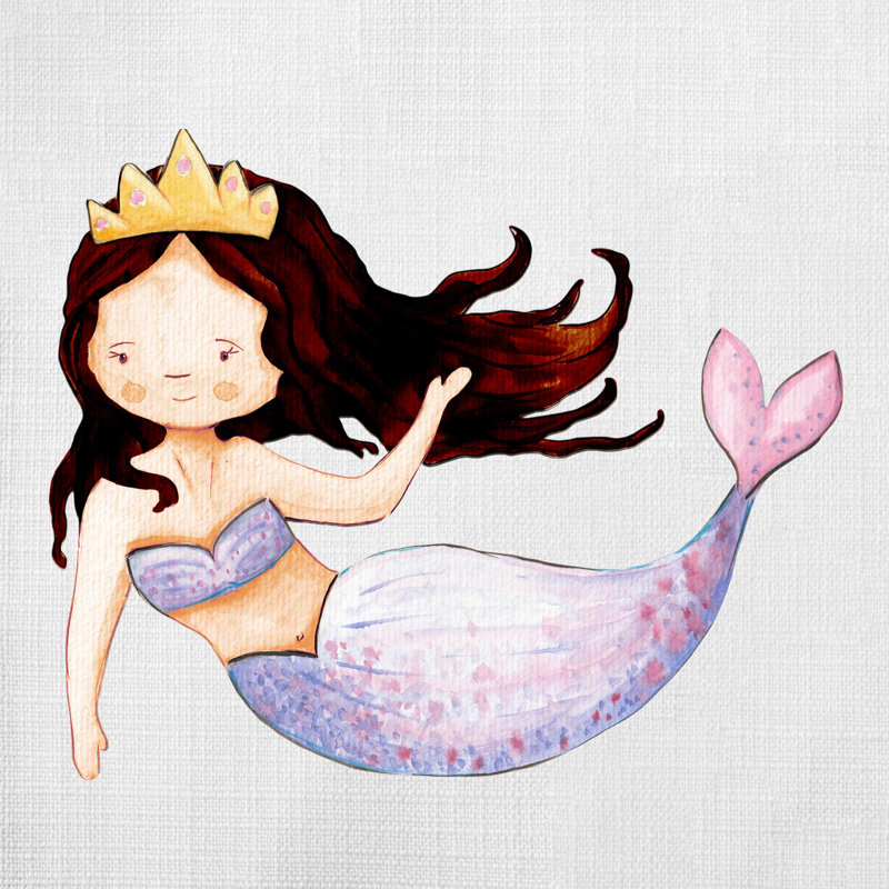 Nautical Sea Life_331 - Coussin décoratif en polyester, H 20 po x l 20 po