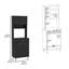 Armoire garde-manger à deux portes Pantac-760302551