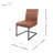 Casteel 19.5 " H Tufted Faux Leather Upholstered Side Chair-23683766