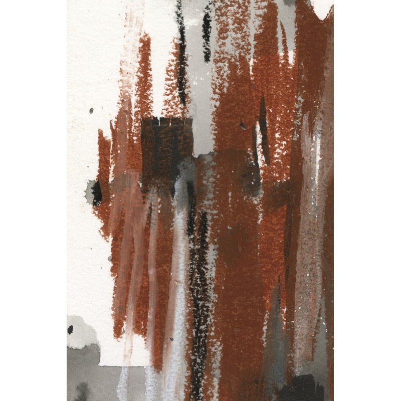 Loft Pastel V by Samuel Dixon - Wrapped Canvas Painting, Black Floater Framed, 46 cm H x 30 cm W