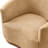 Berklie 31.5"W Modern Boucle Chenille Swivel Barrel Armchair with Ergonomic Backrest and Solid Wood Legs-114288411