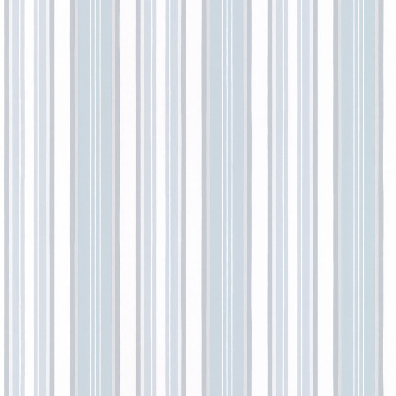 Dristy 10m x 52.8cm Matte Wallpaper Roll, Blue/Grey