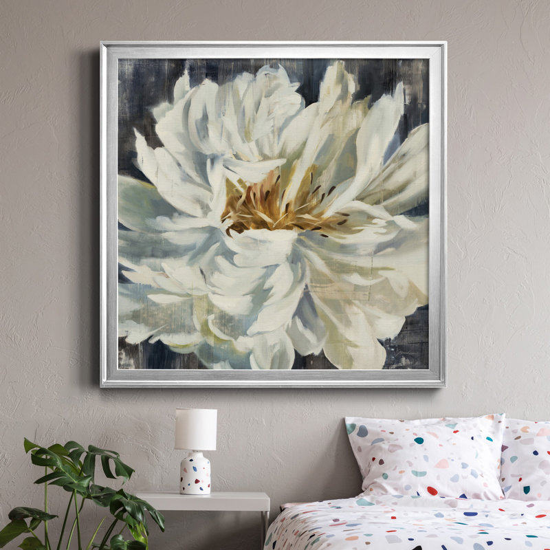 «Late Bloomer», reproduction d'art sur toile encadrée, H 26,5 po x l 26,5 po x P 1,5 po, Cadre noir