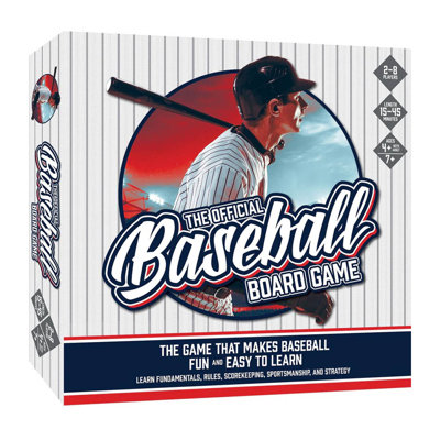 MasterPieces The Official Baseball Dice Tabletop Board Game, For Ages 6+