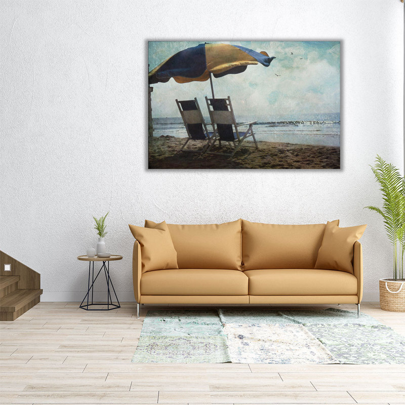 «Sea For Two», reproduction d'art sur toile, H 20 po x l 30 po
