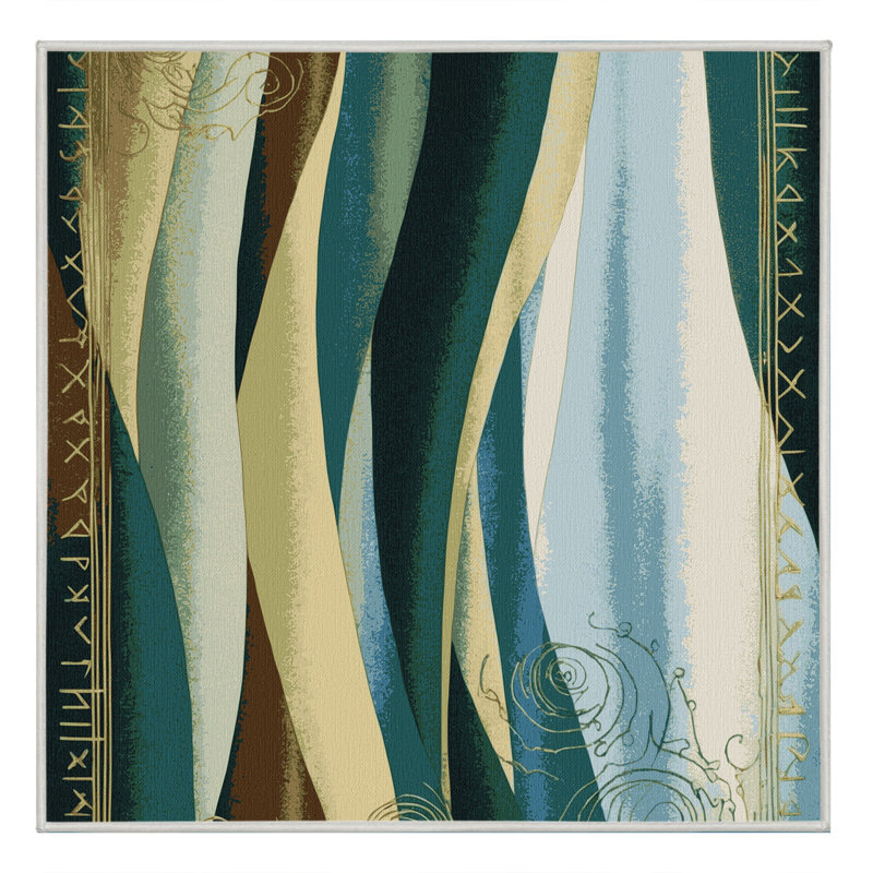 Twilight Dunes Rug, Square 5'