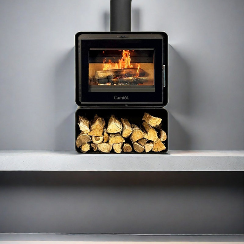 Poêle à bois pour le chauffage domestique intérieur