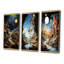 "Surréalisme, paysages de rêve et surréalisme", 3 pièces sur toile-2131682771-2131682773