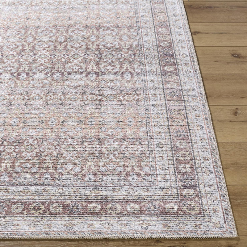 Angiela Machine Washable Indoor Rug, Runner 2'7" x 7'10"