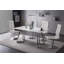Skrolan Rectangular Glass Top Dining Table-1174766659-1174766684
