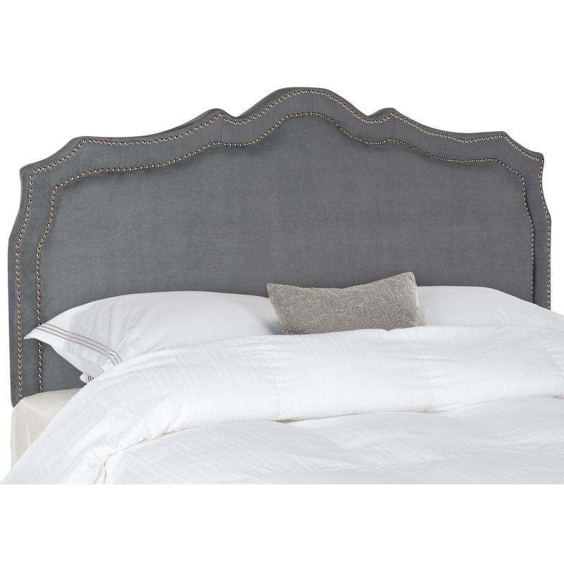 Dehaven Upholstered Headboard, Gray, King