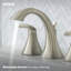 Ensemble de garniture de robinet de salle de bain à deux poignées à deux poignées Moen Voss, valve incluse-117500918