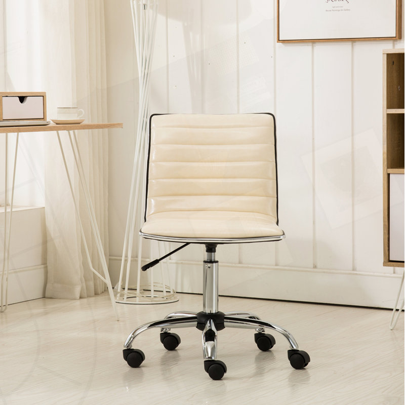 Chaise de bureau réglable, Beige