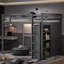 Lit mezzanine double avec rangement-132344491