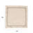 Cotton Napkin Set With Embroidery