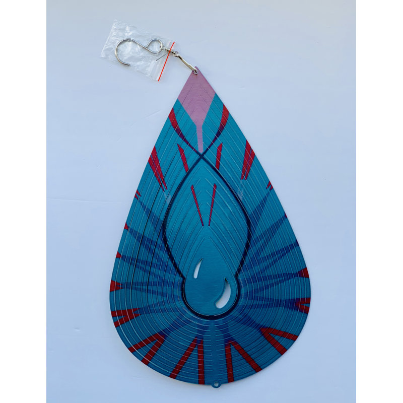 Weather Resistant Metal Abstract Rotator