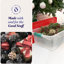 Bac de rangement en plastique avec couvercle verrouillable Homz Holiday-97214405