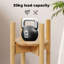 Bamboo Adjustable Plant Stand Indoor Outdoor Modern Display Stand Rack