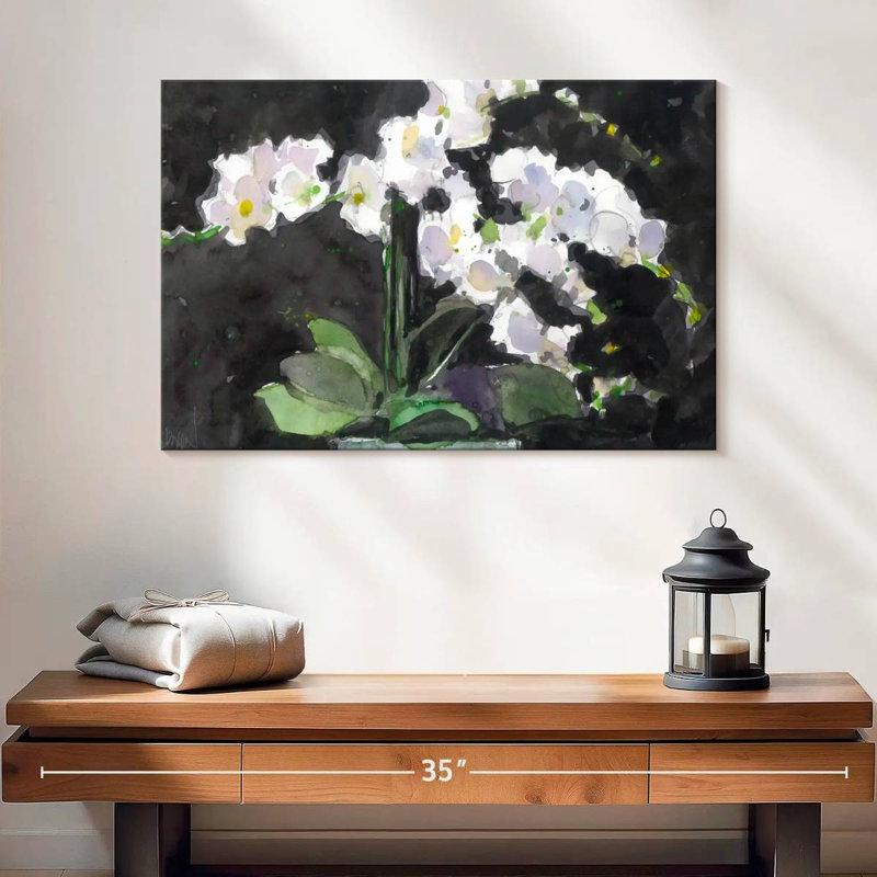 Harnek Quelque chose de floral II, H 16 po x l 24 po