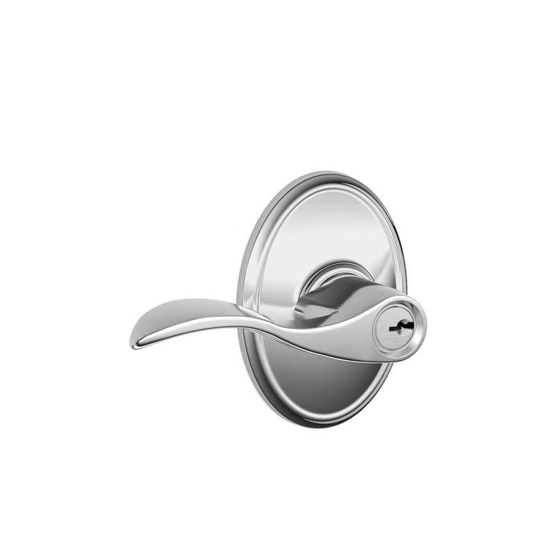 Accent Lever with Wakefield Trim Keyed Entry Lock, Yes, Aged Bronze