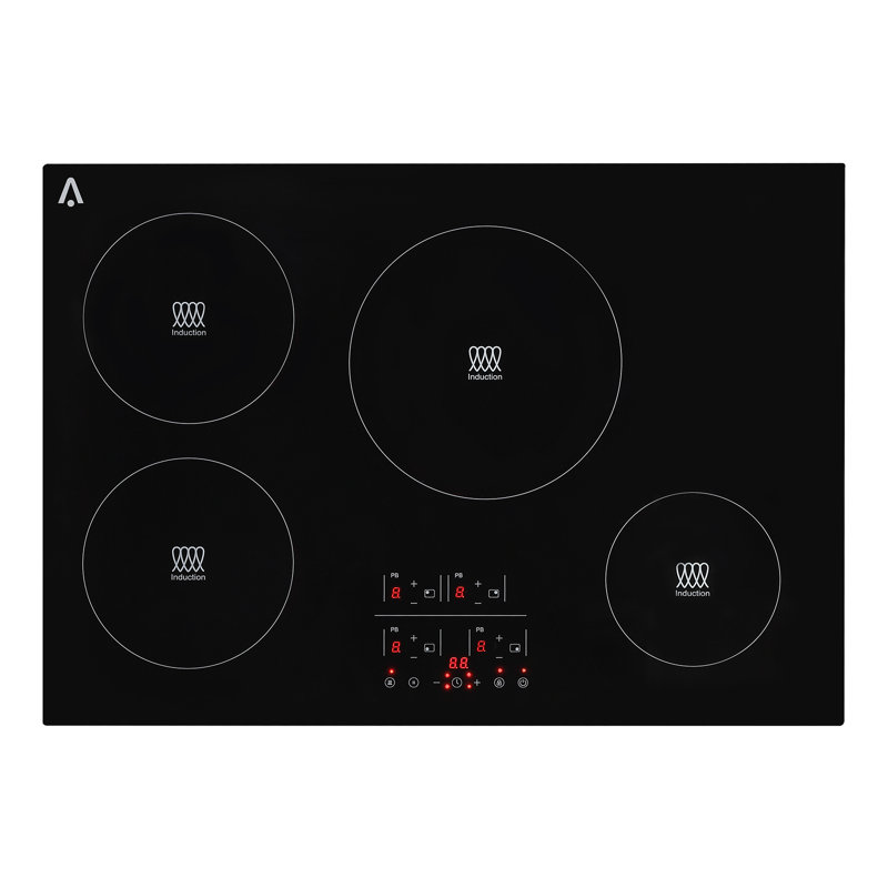 Plaque de cuisson électrique à 4 brûleurs, 30 po, 7800 W, 240 V