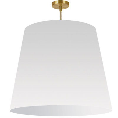 Luminaire suspendu cylindrique surdimensionné cylindrique 1 lumière