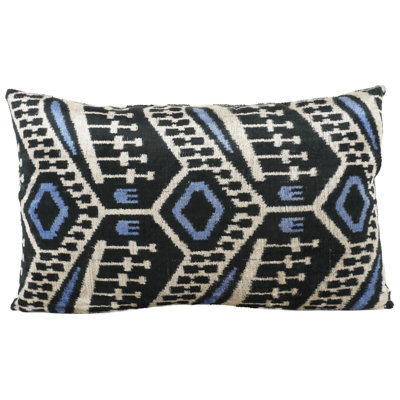 Velvet Lumbar Pillow Cover & Insert