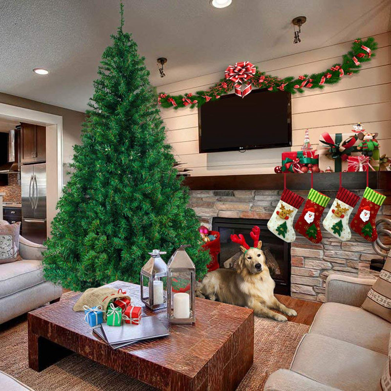 Artificial Pine Christmas Tree, 7ft.