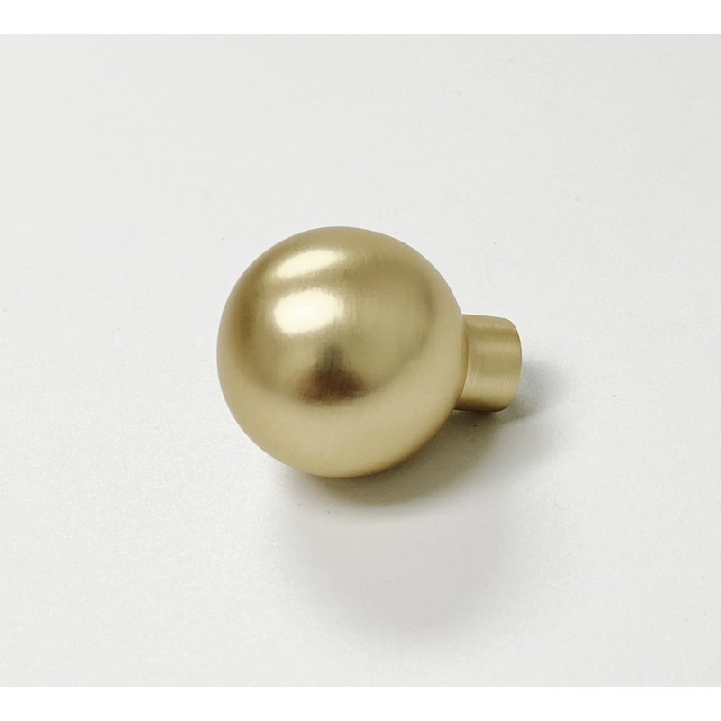 Century 1" Diameter Round Knob in Satin Gold
