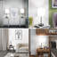 17.3’’ Table Lamps Set Of 2 With 2 USB & AC Outlet, Bedside Nightstand Lamps For Bedroom Living Room Kid’S Room-16898285