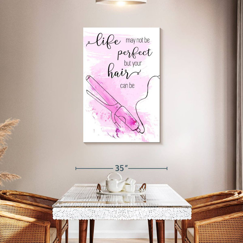 Tergel Perfect Hair I, 45" H x 30" W
