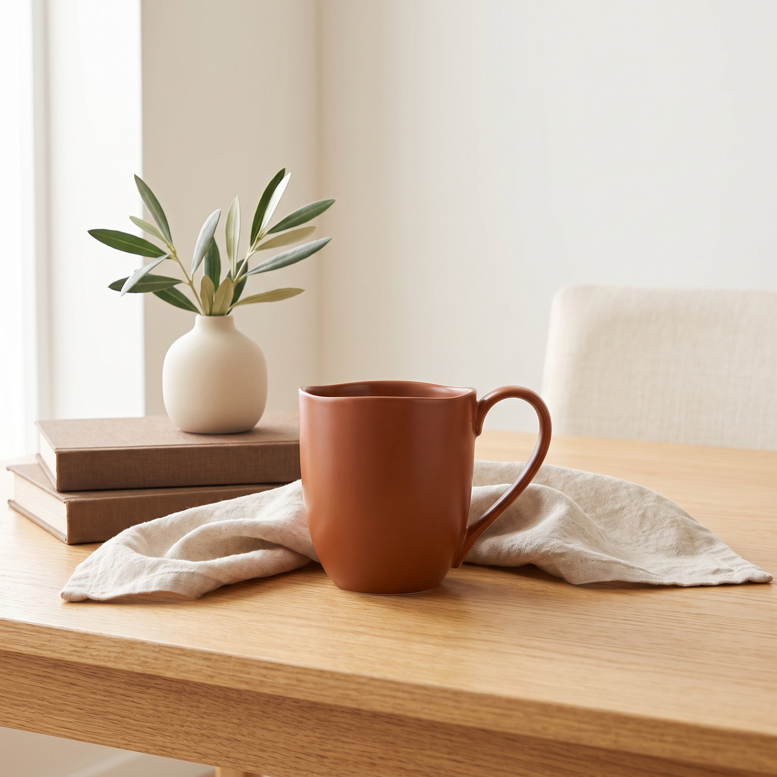 Heirloom Mug, Terracotta