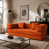 Velours côtelé orange est en rupture de stock