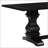 Rectangular Double Pedestal Dining Table