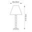 Aires Steel Novelty Table Lamp