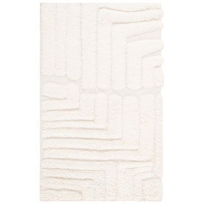 Tapis en laine à motif abstrait Fernande