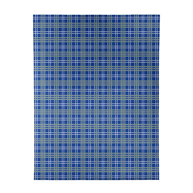 Plaid Indoor Rug, Rectangle 8' x 10'