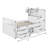 Uppingham Bookcase Storage Bed